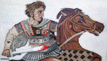 Aldo Anzaldi marble mosaic art
