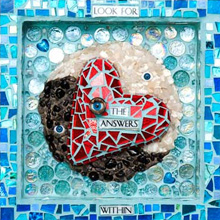 Connie Chantilis mosaic art