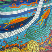 Kim Emerson mosaic art