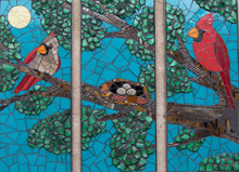 Aly Winningham mosaic art