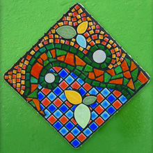 Lauren M Wooley mosaic art