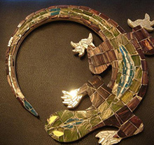 Nathalie Vin mosaic art