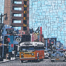 Robin Indar mosaic art