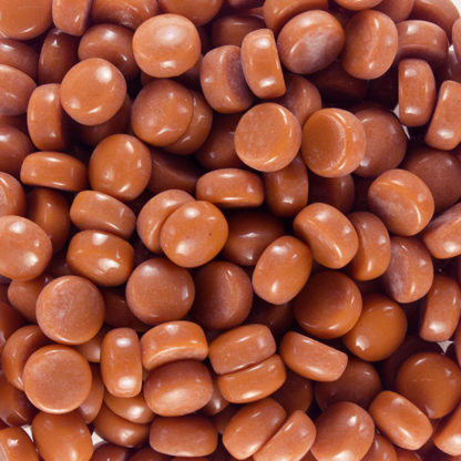 Tan-Brown-12C32R Glass Penny Rounds