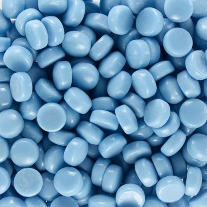 Cyan-Blue-Tint-2-12C78R Glass Penny Rounds