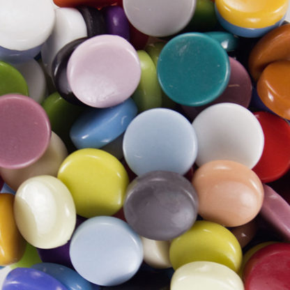 Assortment-20C00R Glass Penny Rounds