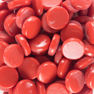Cad-Red-Light-20C48R Glass Penny Rounds