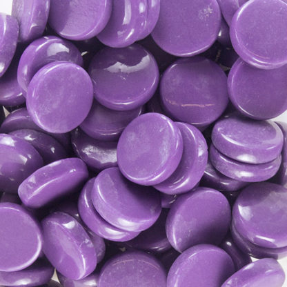 Purple-20C62R Glass Penny Rounds