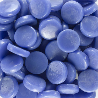 Ultramarine-Blue-Tint-1-20C74R Glass Penny Rounds
