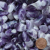 Banded Amethyst polished gemstones healing