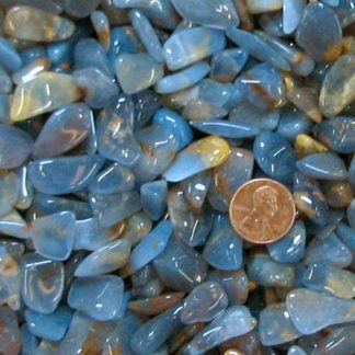 Blue Chalcedony polished gemstones