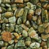 Rainforest Rhyolite polished gemstones