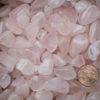 Rose Quartz polished gemstones healing