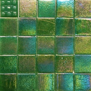 Green Mosaic Tile Techieblogie Info Kaleidoscope Iridescent Gl Mosaic Tiles 3 4 Inch