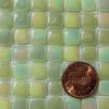Spring-Pea-Green-Tint-2-E001IRI Glass Mosaic Tiles