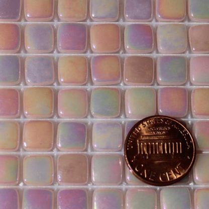 Pink-Tint-2-E009IRI Glass Mosaic Tiles