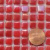 Cad-Orange-Red-E108IRI Glass Mosaic Tiles