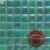 Teal-Tint-2-E014IRI Glass Mosaic Tiles