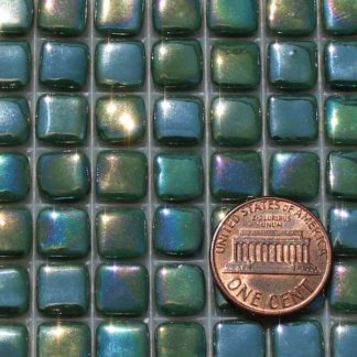 Forest-Green-Tint-1-E055IRI Glass Mosaic Tiles