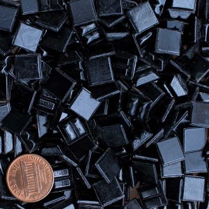 Night Black NG QC84NG mini mosaic tiles