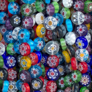 Millefiori Beads 10mm-12mm