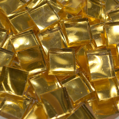Imitation Gold Mosaic Glass 10mm Wavy