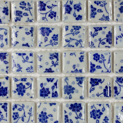 Glazed Porcelain Tiles Floral China Pattern