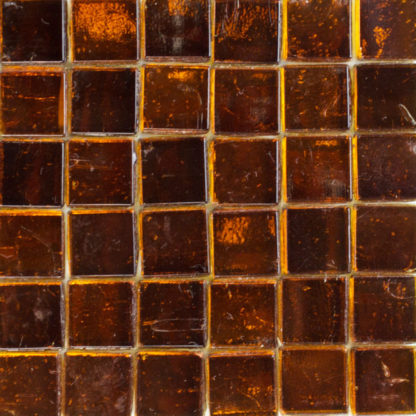 Colored Mirror Tile Amber Dark