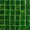 Colored Mirror Tile Green