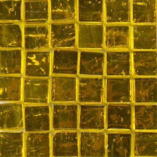 Colored Mirror Tile Yellow Deep