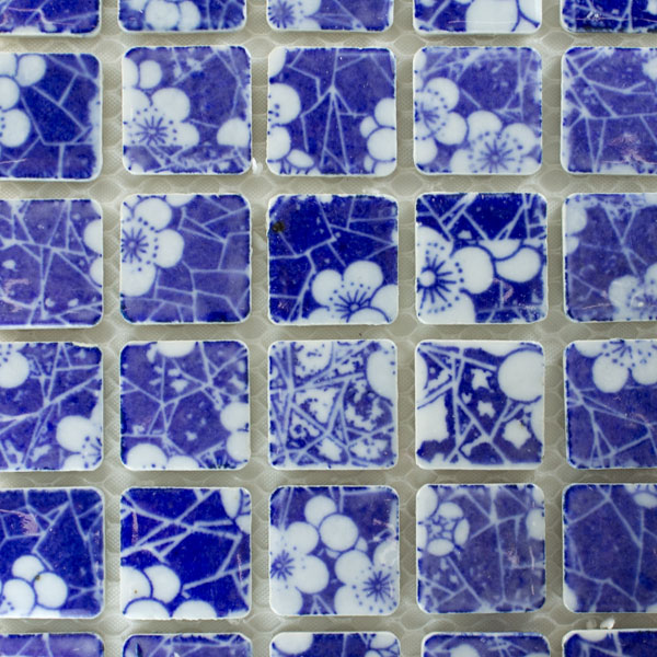 Blue Cherry Blossom China Tiles 1 Inch 30 Pieces,Two Bedroom Apartments In San Diego California