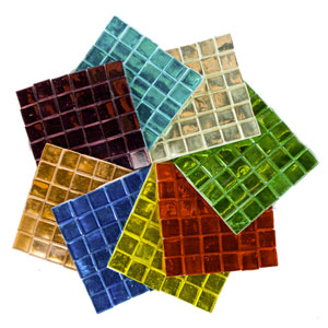 Colored Mirror Tile