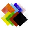 6 Inch Stained Glass Sheets -- Many Colors Back In Stock