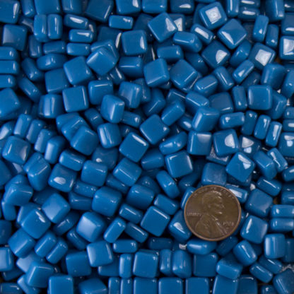 Cyan Blue Tint-1 8mm Glass Mosaic Tile