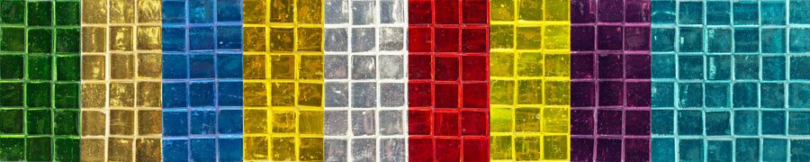 Colored Mirror Tile Spectrum