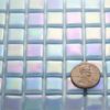 glass mosaic tile cyan blue tint3-IRID12b077