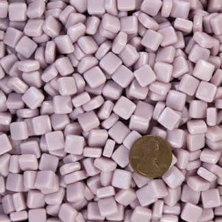 Lavender Pink Tint-2 8mm Glass Mosaic Tile