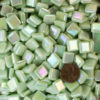 glass mosaic tile mint cream IRID12b116
