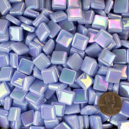 glass mosaic tile ultramarine blue tint 2 IRID12b072