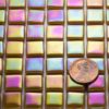glass mosaic tile yellow sienna IRID12b040