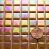 glass mosaic tile sienna IRID12b032