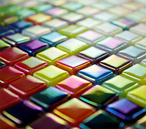 Morjo 12mm Iridescent Recycled Glass Tile ISO 300x265