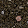 Dark-Brown Morjo 3/8" (10mm) Vitreous Glass Tile