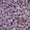Purple-Tint-2 3/8" (10mm) Vitreous Glass Tile