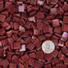 Deep Crimson 3/8" (10mm) Vitreous Glass Mosaic Tile