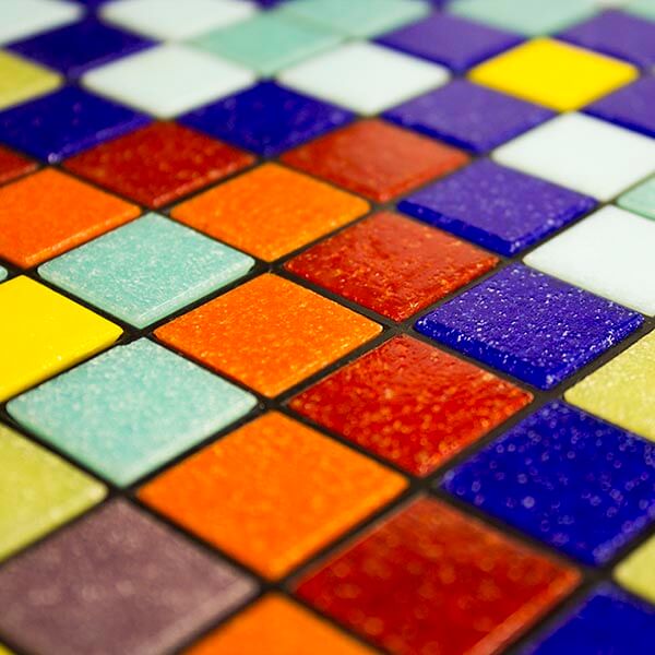 Morjo Glass Mosaic Tile 3/4 Inch