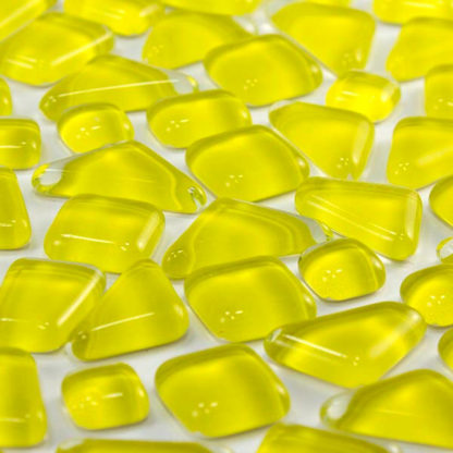 Soft Glass Shapes Yellow-SFTI-Y111 isometric view