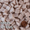 Lavender-Cream-MMT12B022 Morjo Recycled Glass Mosaic Tile 12mm SHEET