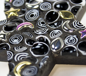 These awesome materials are our Rough Cut Millefiori & Ceramic Charms.