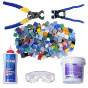 Mosaic Art Starter Kit with Compound Nipper